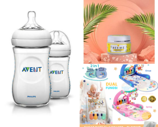 New Mom & Baby Essentials | Postpartum, Feeding, Nursery & Baby Must-Haves cover photo collage