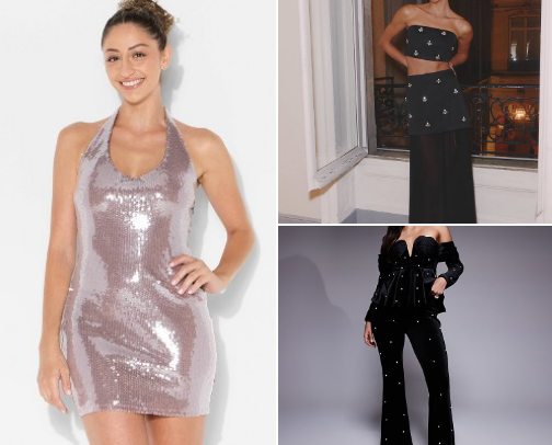 Night out with the girls must haves cover photo collage