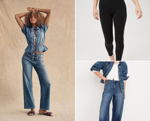 Clothing cover photo collage