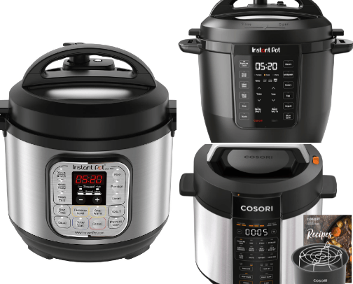 Pressure cook cover photo collage