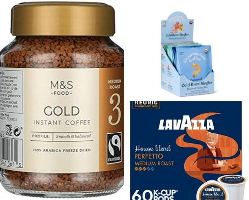 The perfect at home iced coffee supplies cover photo collage