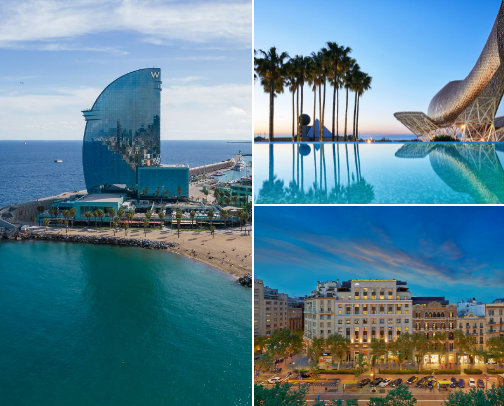 My Hotel Picks in Barcelona 🇪🇸 | From Luxury to Local Charm cover photo collage