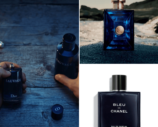 Men fragrances👑 cover photo collage