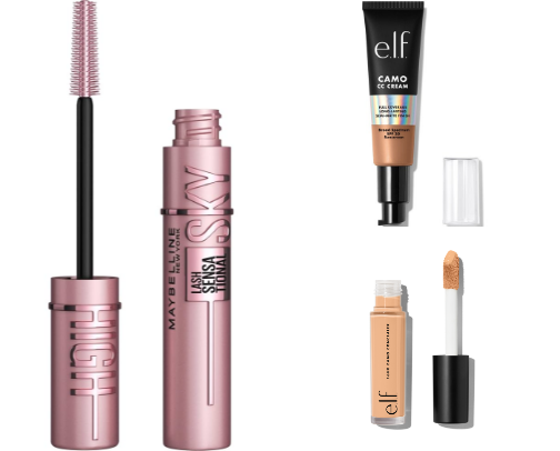 My fav makeup as a broke college student cover photo collage