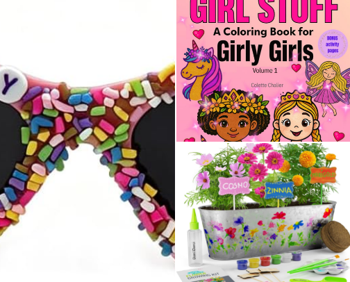 ⭐Top 15 birthday gifts for girly girls (age 5 - 10) cover photo collage