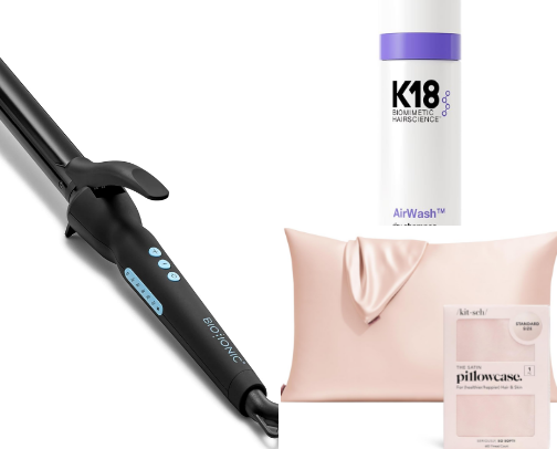 Hairstylist approved hair products cover photo collage