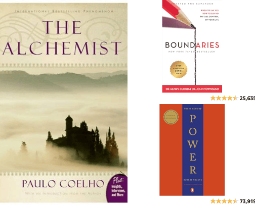 Healing Books cover photo collage