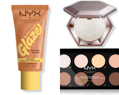 Beauty essentials I actually use cover photo collage