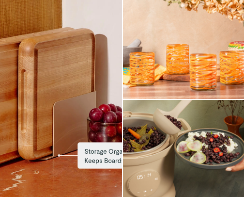 Items you'll find in my (mostly) nontoxic kitchen cover photo collage