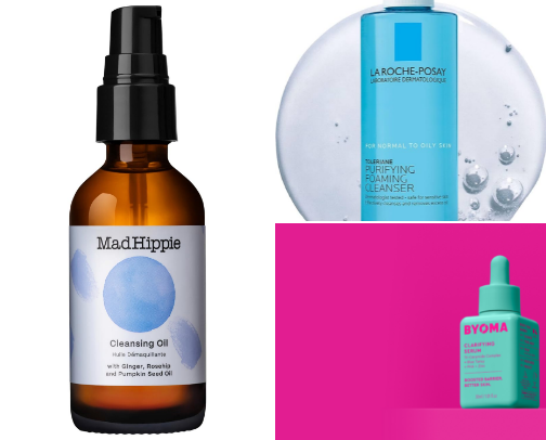Skincare cover photo collage