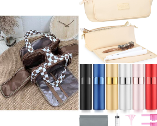 TRAVEL MUST-HAVES✈️🚗 cover photo collage