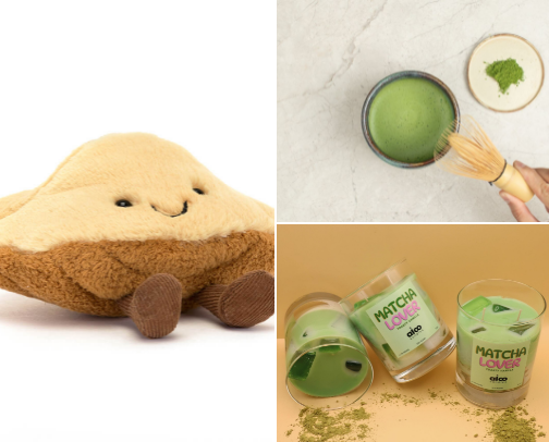 aesthetic things to buy online: matcha, plushies & cozy finds 2026 cover photo collage