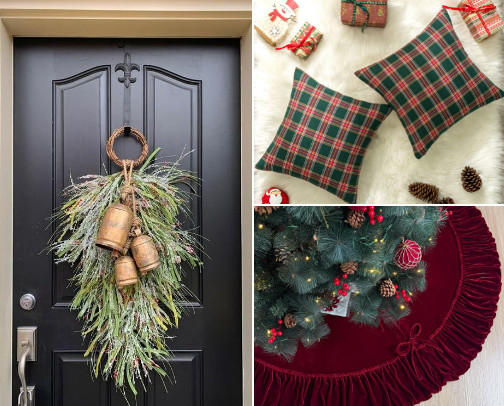 Ralph Lauren Christmas decorations 🎄 cover photo collage