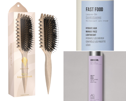 Best curly hair essentials cover photo collage