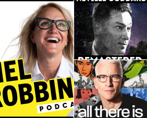 Podcasts for the Well-Informed, Soft-Life Auntie cover photo collage