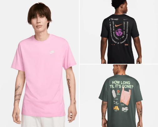 NIKE products MEN & WOMEN cover photo collage