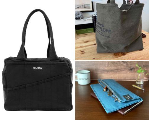 Bags That Keep Up With My Journaling Life. From house purses to travel pouches. cover photo collage