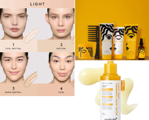 My favorite beauty recs cover photo collage