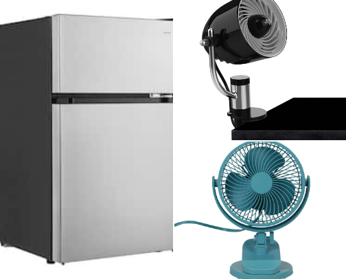 what you need in a dorm cover photo collage