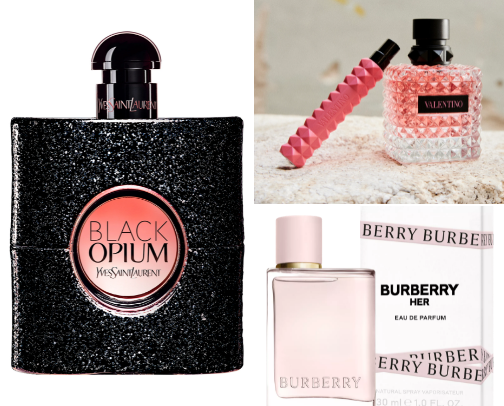 Women Perfume cover photo collage