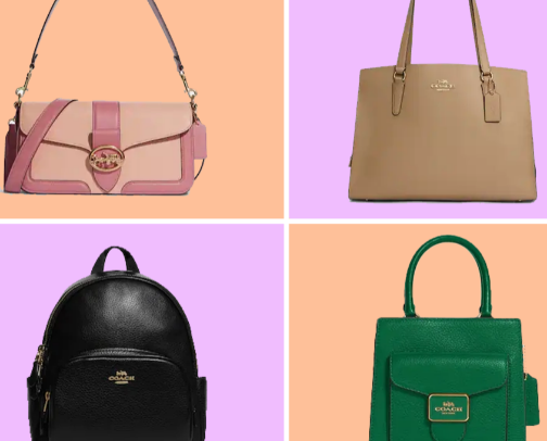 Hand bags cover photo collage