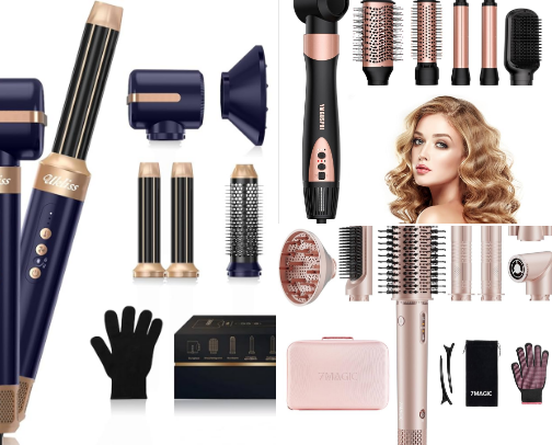 Top 5 Hair Styler's On Amazon Under $150 cover photo collage