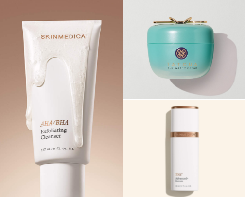 Skincare recs cover photo collage