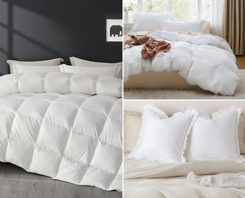 Amazon Linens I Swear By For a Good Night’s Sleep cover photo collage