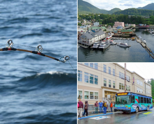 Ketchikan recommendations by a local - hikes, food, tours and playgrounds. cover photo collage
