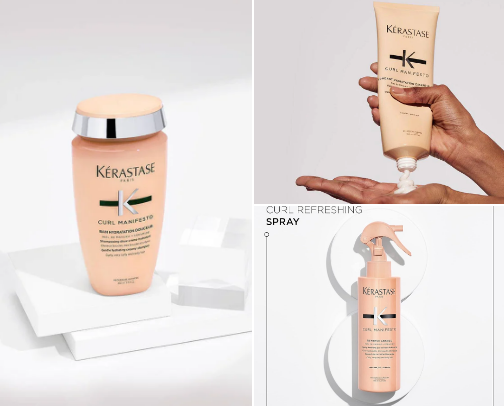 best products for curly hair👩‍🦱🔝 cover photo collage