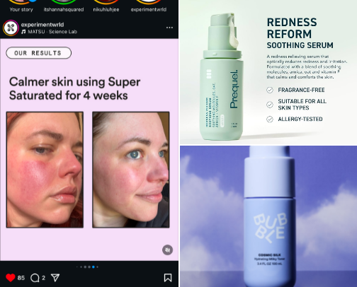 Rosacea Skincare cover photo collage