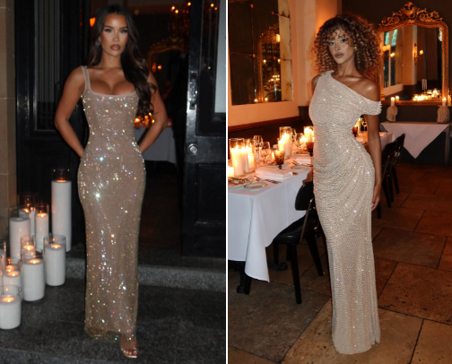 30th bday dresses - Gold version✨ cover photo collage