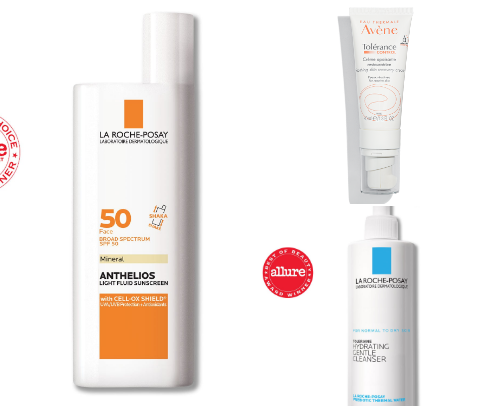 Top 5 Skincare for Sensitive Skin cover photo collage