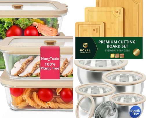 The Ultimate Plastic-Free Home Guide ✨ cover photo collage