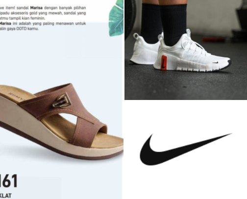 Homyped Shafa N66 Sandal Wedges Wanita cover photo collage