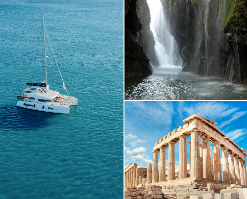 Greek Honeymoon 🇬🇷 cover photo collage