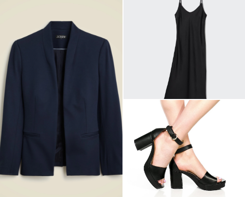 Chic & Sleek: Formalwear for Women cover photo collage
