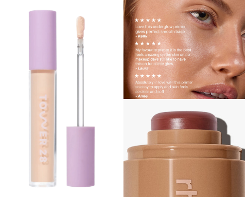 Dream makeup essentials for dry skin girlies cover photo collage