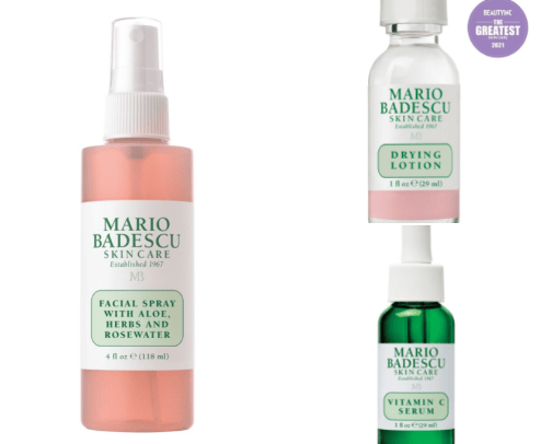 Skin care cover photo collage