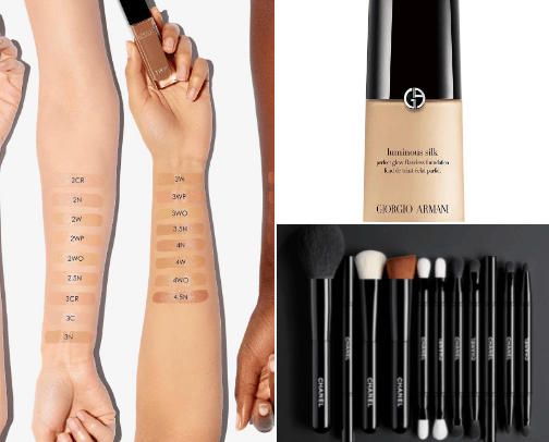 Makeup cover photo collage