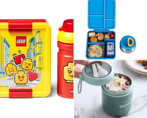Tumbler and lunch box ❤️ cover photo collage