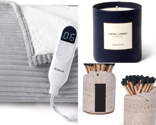 Cozy Reading Essentials cover photo collage