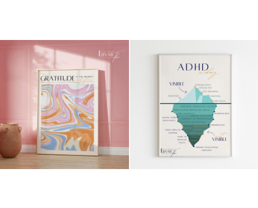 Mental Health | Aesthetic Wall Art ✨ cover photo collage