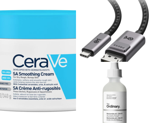 Drugstore Skincare Dupes for Luxury Favorites cover photo collage