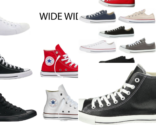 "Shoes are boring. Wear sneaker" cover photo collage