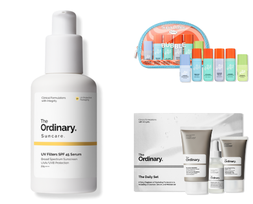 Everything a baby-soft face needs: cover photo collage