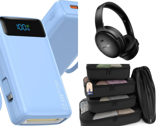 Carry-On Essentials Every Girl Needs cover photo collage