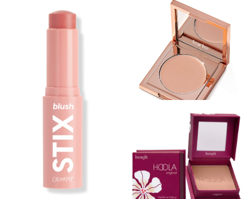 Best makeup products for a strawberry makeup look cover photo collage