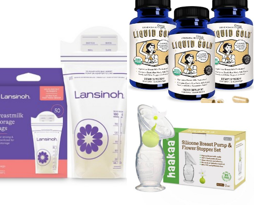Breastfeeding products that saved my journey cover photo collage