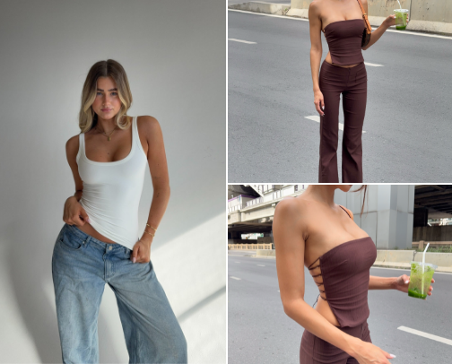 TIKTOK FITS LATELY cover photo collage